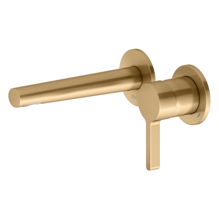 Keuco EDITION 400 Einhebel-Waschtischmischer Unterputz, 2-Loch, Ausladung 16,5 cm