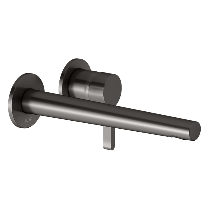 Keuco EDITION 400 Einhebel-Waschtischmischer Unterputz, 2-Loch, Ausladung 24,3 cm