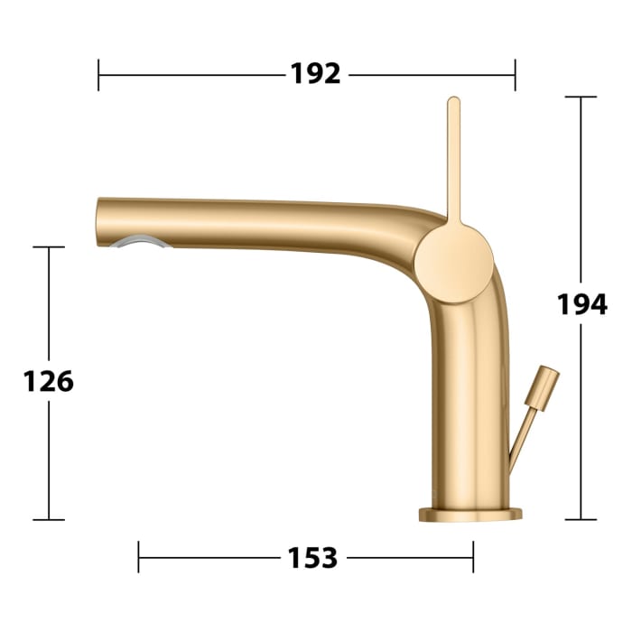 Keuco EDITION 400 Einhebel-Waschtischmischer 120, mit Zugstangen-Ablaufgarnitur