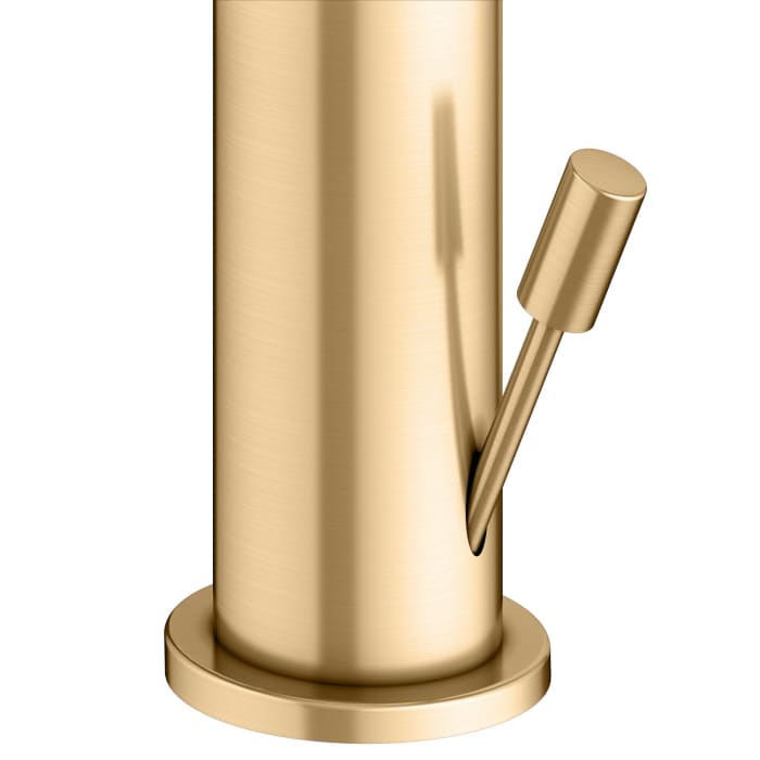 Keuco EDITION 400 Einhebel-Waschtischmischer 120, mit Zugstangen-Ablaufgarnitur