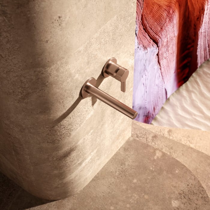 Keuco EDITION 400 Einhebel-Waschtischmischer Unterputz, 2-Loch, Ausladung 16,5 cm