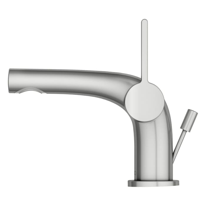 Keuco EDITION 400 Einhebel-Waschtischmischer 80, mit Zugstangen-Ablaufgarnitur