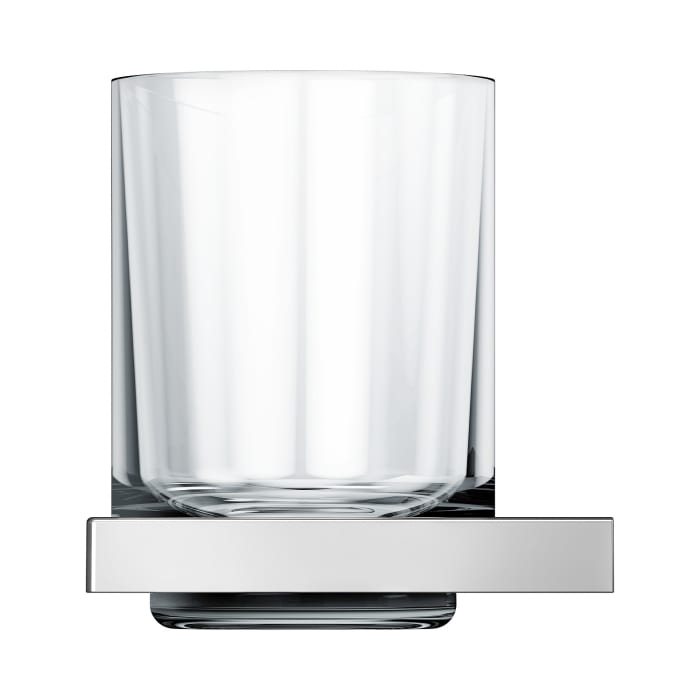 Keuco EDITION 90 Square Glashalter mit Echtkristall-Glas