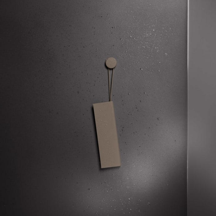 Keuco Duschabzieher mit klebbarer Wandhalterung