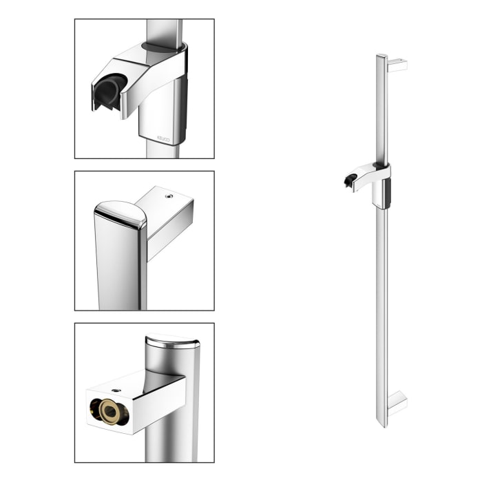 Keuco AXESS Brausestange aus Metall, Länge: 100 cm