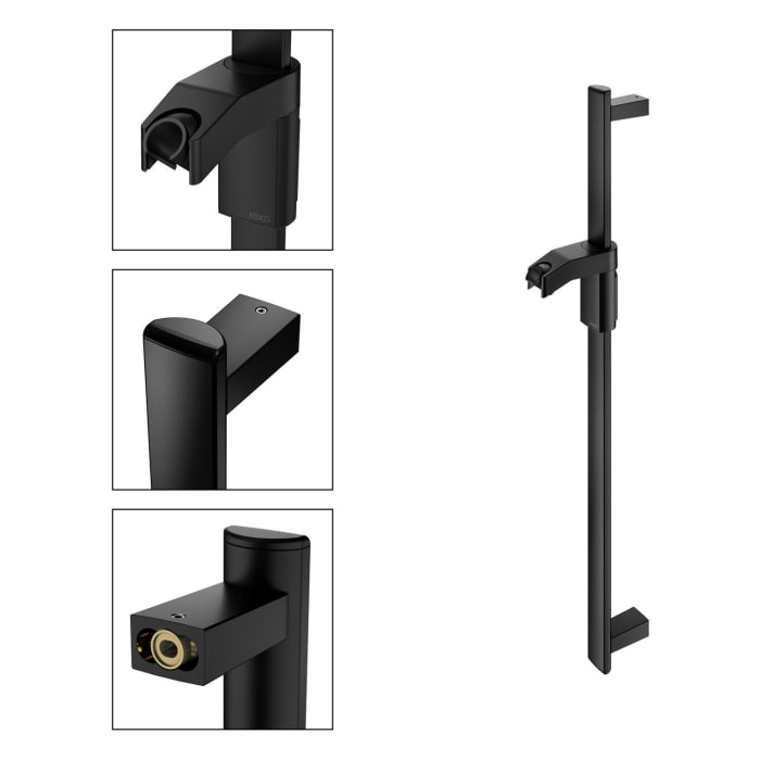 Keuco AXESS Brausestange aus Metall, Länge: 80 cm