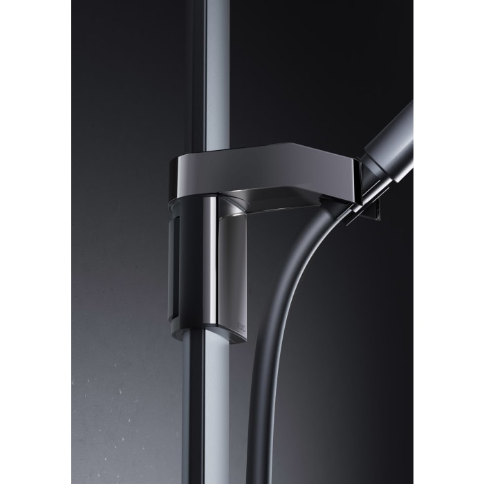 Keuco AXESS Eck-Duschhandlauf 90° mit Brausestange, 115 x 85 x 130,1 cm