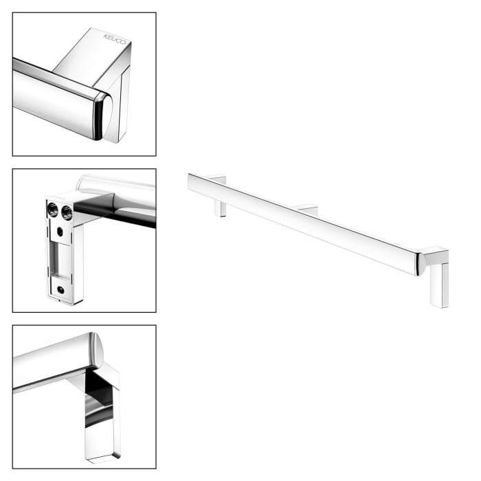 Keuco AXESS Haltegriff aus Metall 100 cm