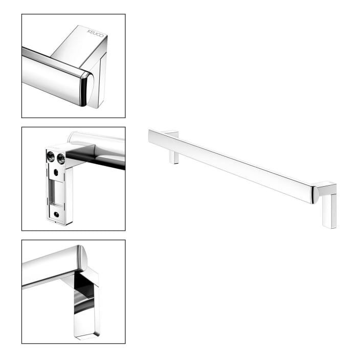 Keuco AXESS Haltegriff aus Metall 90 cm