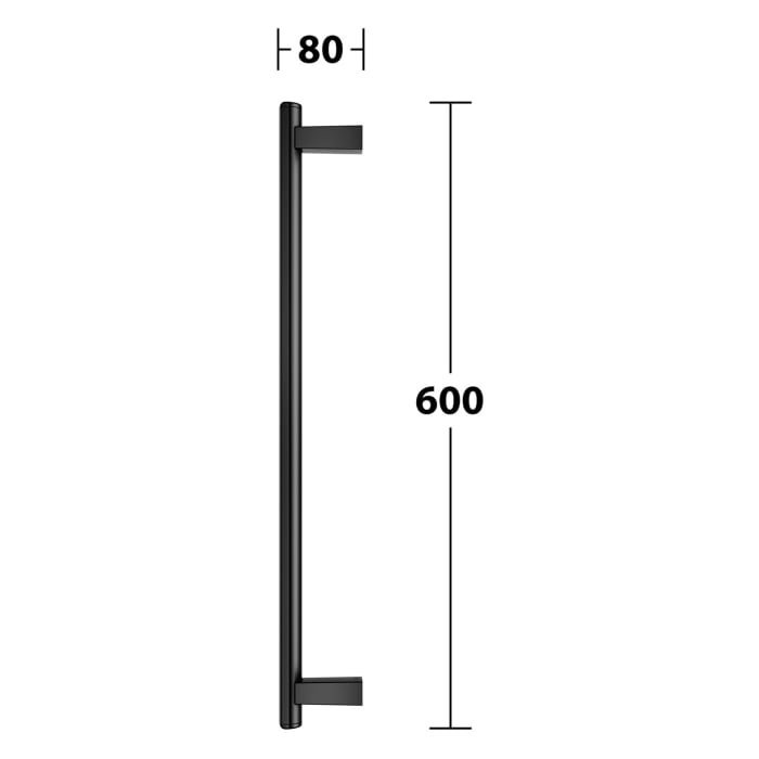 Keuco AXESS Haltegriff senkrecht 60 cm