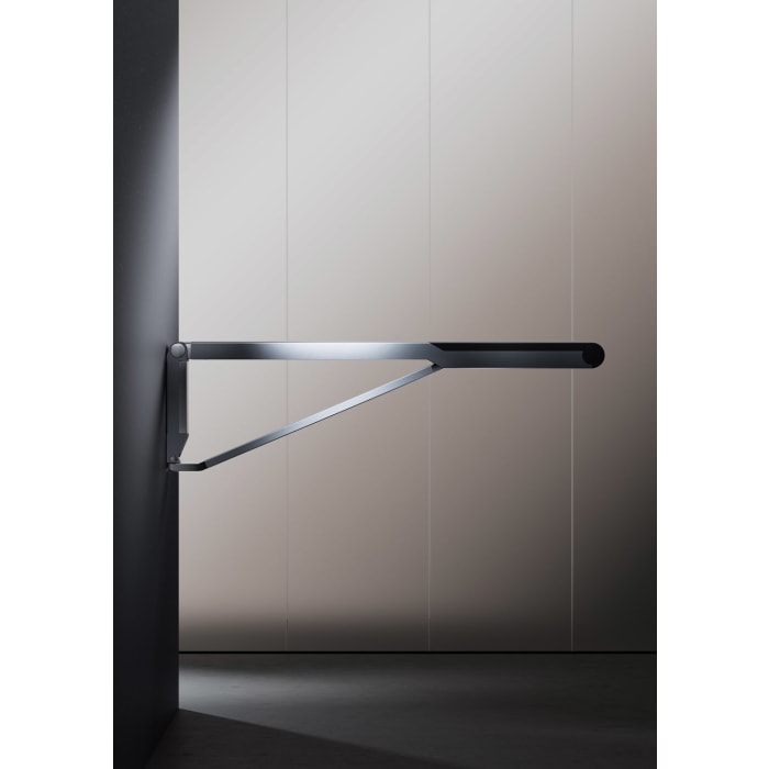 Keuco AXESS Stützklappgriff für Waschtisch und WC 85 cm