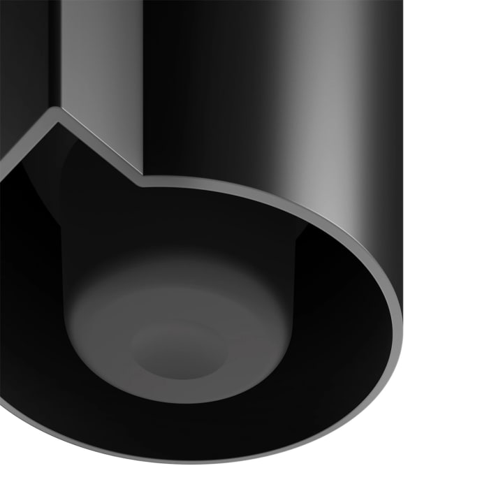 Keuco Plan Black Selection Toilettenbürstengarnitur Wandmodell