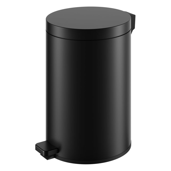 Keuco Plan Black Selection Abfalleimer mit Fußpedal, Standmodell