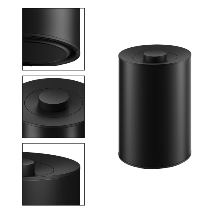 Keuco Plan Black Selection Abfalleimer, Standmodell