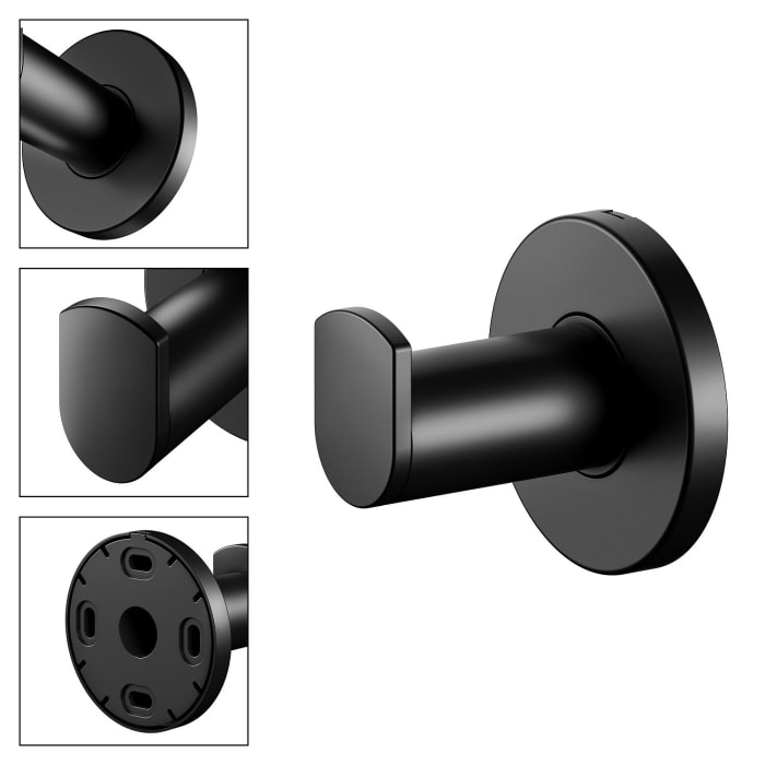 Keuco Plan Black Selection Handtuchhaken 5,1 cm