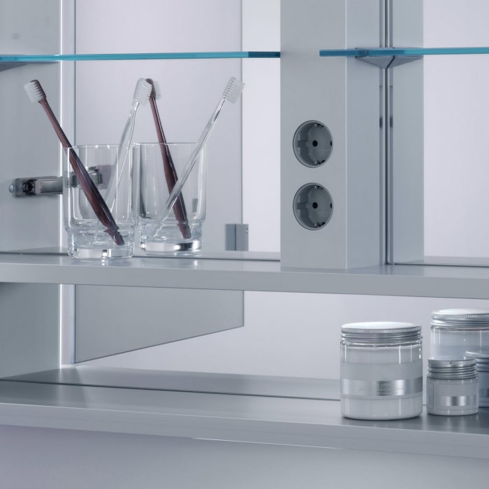 Keuco Royal Lumos Wandvorbau Spiegelschrank 140 x 73,5 cm, 3 Türen, CH Version