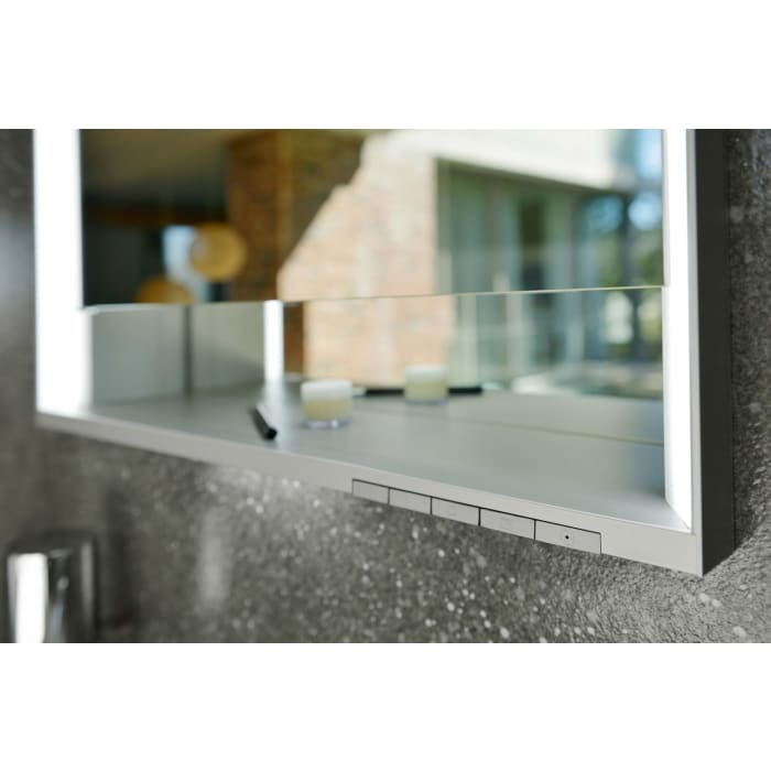 Keuco Royal Lumos Unterputz-Spiegelschrank 65 x 73,5 cm mit LED-Beleuchtung, Türanschlag rechts