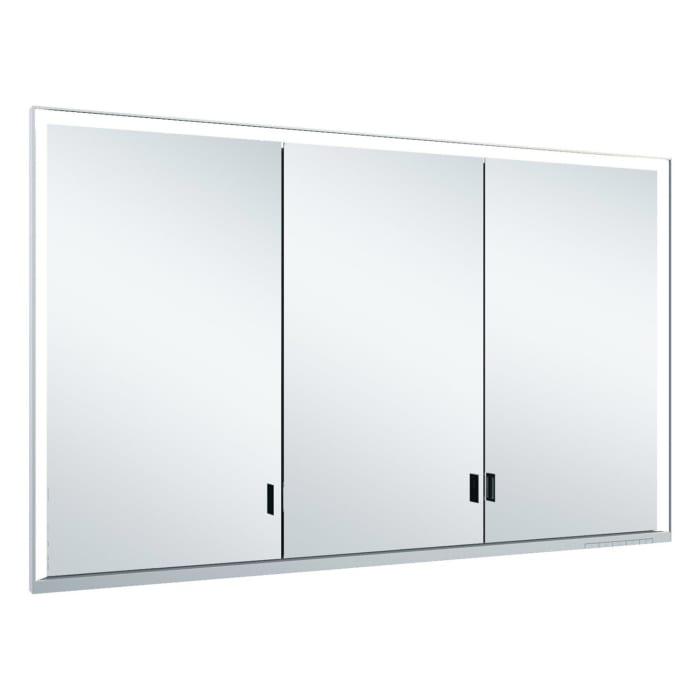 Keuco Royal Lumos Unterputz-Spiegelschrank 120 x 73,5 cm mit LED-Beleuchtung, 3 Türen