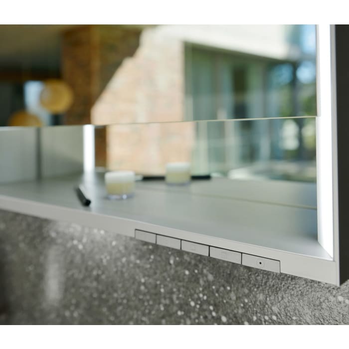 Keuco Royal Lumos Unterputz-Spiegelschrank 120 x 73,5 cm mit LED-Beleuchtung, 3 Türen