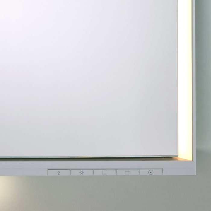 Keuco Royal Lumos Unterputz-Spiegelschrank 105 x 73,5 cm mit LED-Beleuchtung, 2 Türen