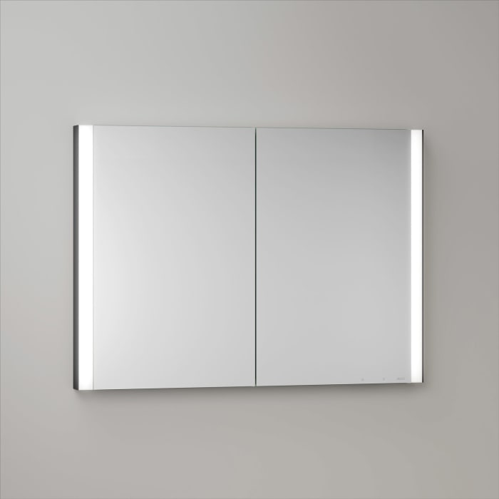 Keuco Royal Metis LED Unterputz-Spiegelschrank 100 x 71 cm, 2 Türen mit Spiegelheizung