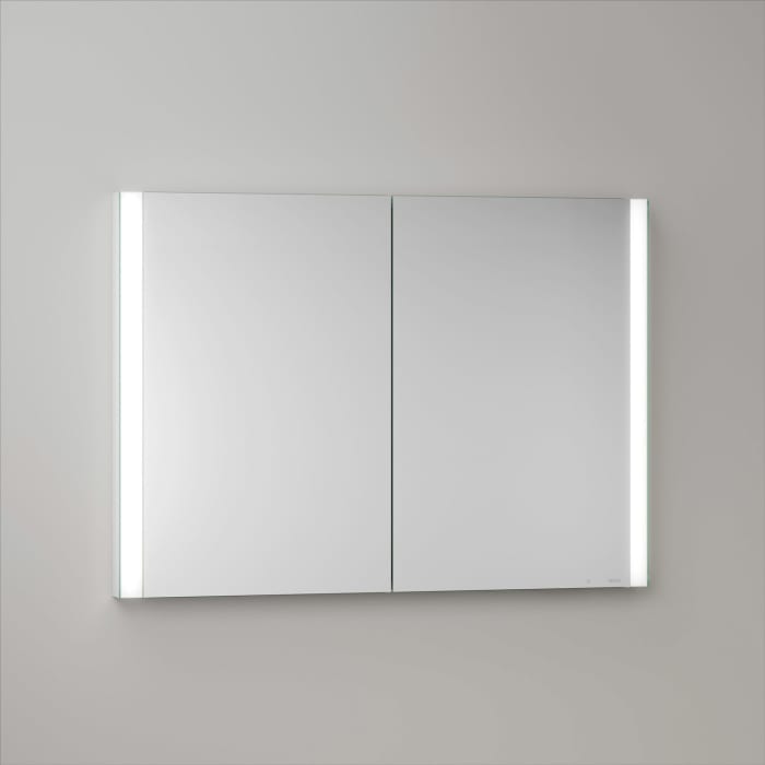 Keuco Royal Metis LED Unterputz-Spiegelschrank 100 x 71 cm mit 2 Türen, schweizer Ausführung