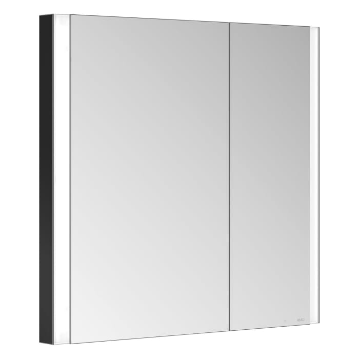 Keuco Royal Metis LED Unterputz-Spiegelschrank 80 x 71 cm, mit 2 Türen asymmetrisch