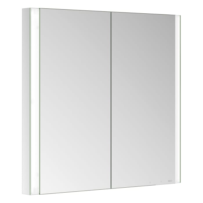 Keuco Royal Metis LED Unterputz-Spiegelschrank 80 x 71 cm, 2 Türen mit Spiegelheizung