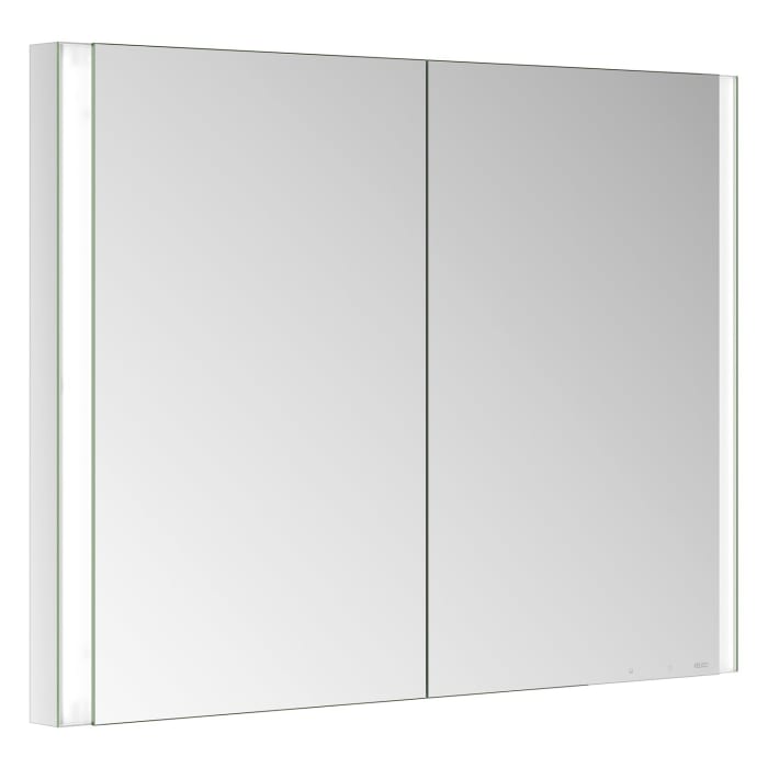 Keuco Royal Metis LED Unterputz-Spiegelschrank 100 x 71 cm, 2 Türen mit Spiegelheizung