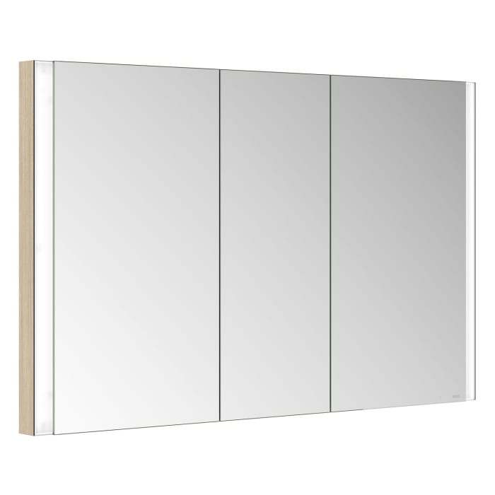 Keuco Royal Metis LED Unterputz-Spiegelschrank 120 x 71 cm mit 3 Türen, französiche Ausführung