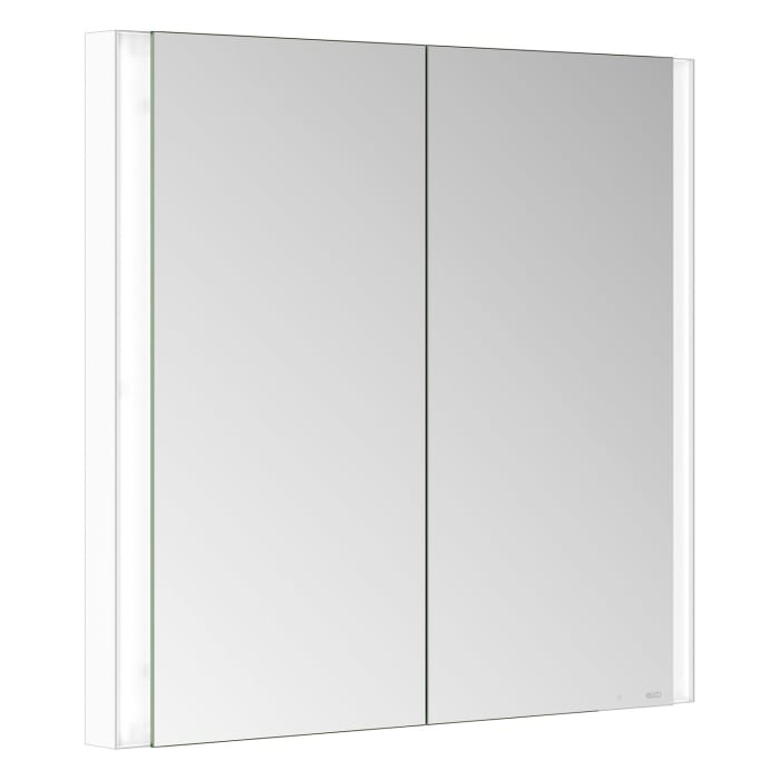 Keuco Royal Metis LED Unterputz-Spiegelschrank 80 x 71 cm mit 2 Türen, schweizer Ausführung