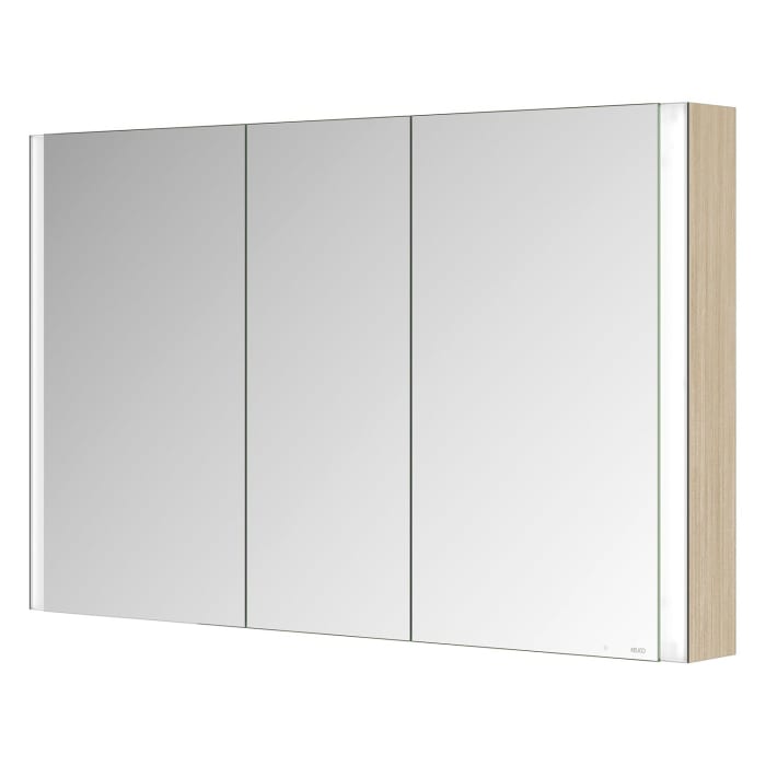 Keuco Royal Metis LED Aufputz-Spiegelschrank 120 x 71 cm mit 3 Türen