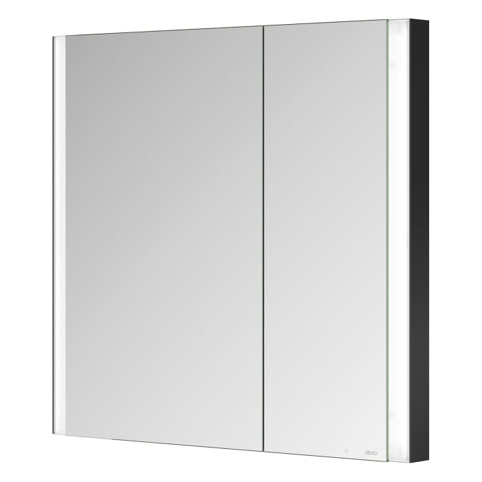 Keuco Royal Metis LED Unterputz-Spiegelschrank 80 x 71 cm, mit 2 Türen asymmetrisch