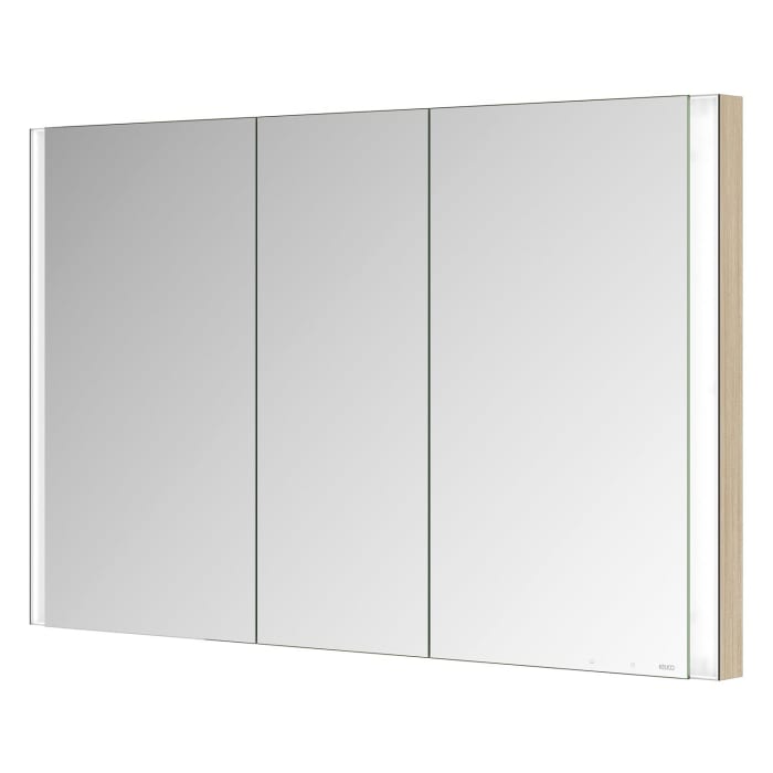 Keuco Royal Metis LED Unterputz-Spiegelschrank 120 x 71 cm, 3 Türen mit Spiegelheizung