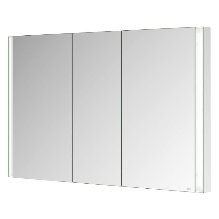 Keuco Royal Metis LED Unterputz-Spiegelschrank 120 x 71 cm, 3 Türen mit Spiegelheizung, französiche Ausführung