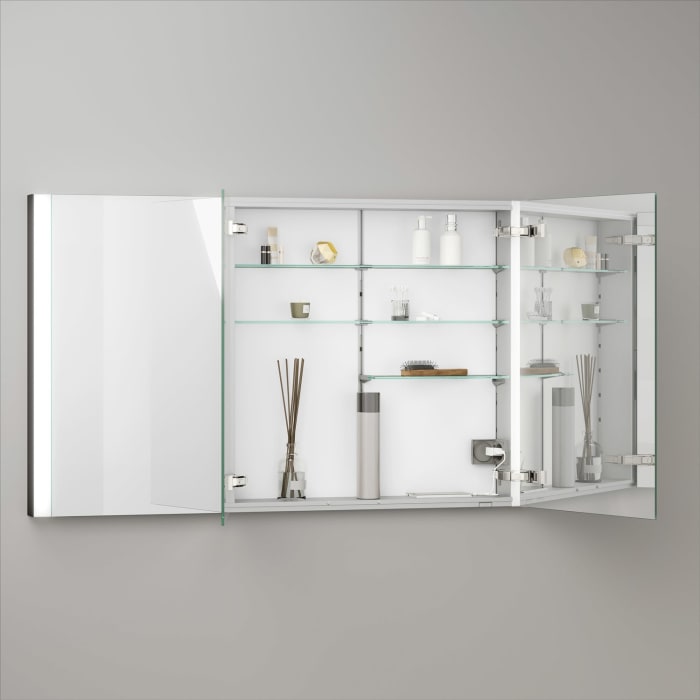 Keuco Royal Metis LED Unterputz-Spiegelschrank 120 x 71 cm mit 3 Türen