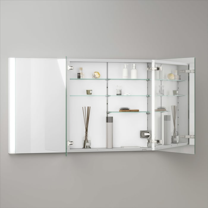 Keuco Royal Metis LED Unterputz-Spiegelschrank 120 x 71 cm mit 3 Türen