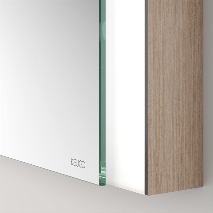 Keuco Royal Metis LED Unterputz-Spiegelschrank 60 x 71 cm Türanschlag links