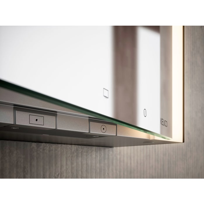 Keuco Royal Metis LED Aufputz-Spiegelschrank 120 x 71 cm, 3 Türen mit Spiegelheizung