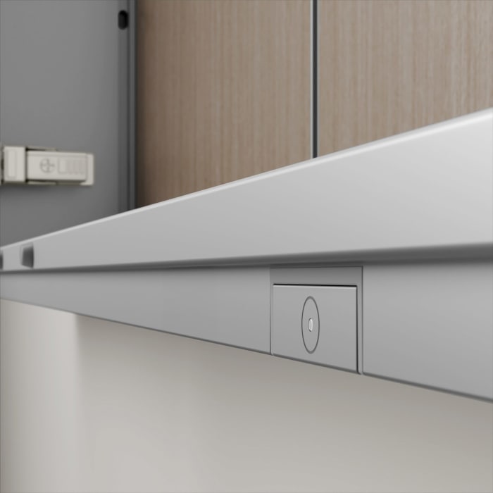 Keuco Royal Metis LED Unterputz-Spiegelschrank 80 x 71 cm mit 2 Türen, schweizer Ausführung