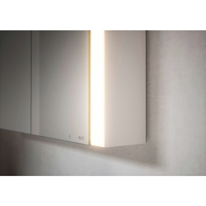 Keuco Royal Metis LED Unterputz-Spiegelschrank 80 x 71 cm mit 2 Türen, französiche Ausführung