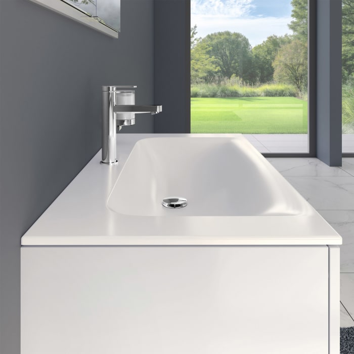 Keuco Tenos Waschtisch mit Unterschrank 80 cm, 2 Auszüge