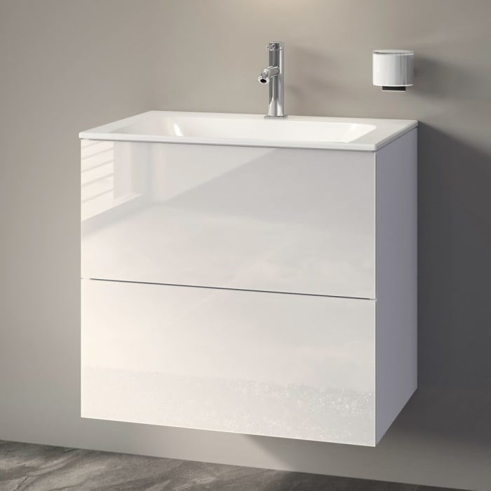 Keuco X-Line Waschtischunterbau mit 2 Auszügen, 65 x 60,5 cm