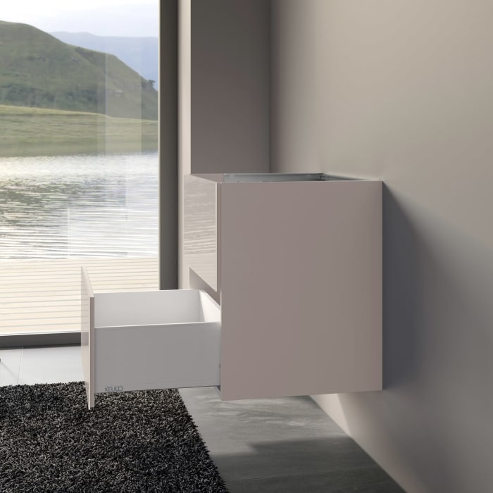 Keuco X-Line Waschtischunterbau mit 2 Auszügen, 65 x 60,5 cm