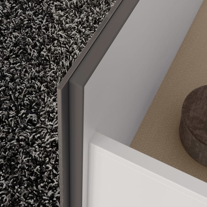 Keuco X-Line Waschtischunterbau mit 2 Auszügen, 120 x 60,5 cm