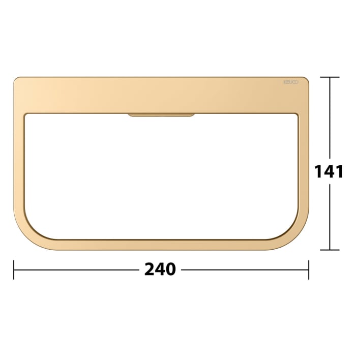 Keuco Moll Handtuchring, geschlossen