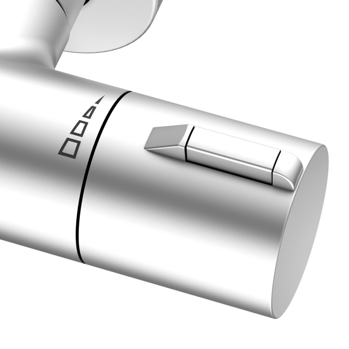 Keuco Plan Blue Thermostat-Brausemischer, Aufputz