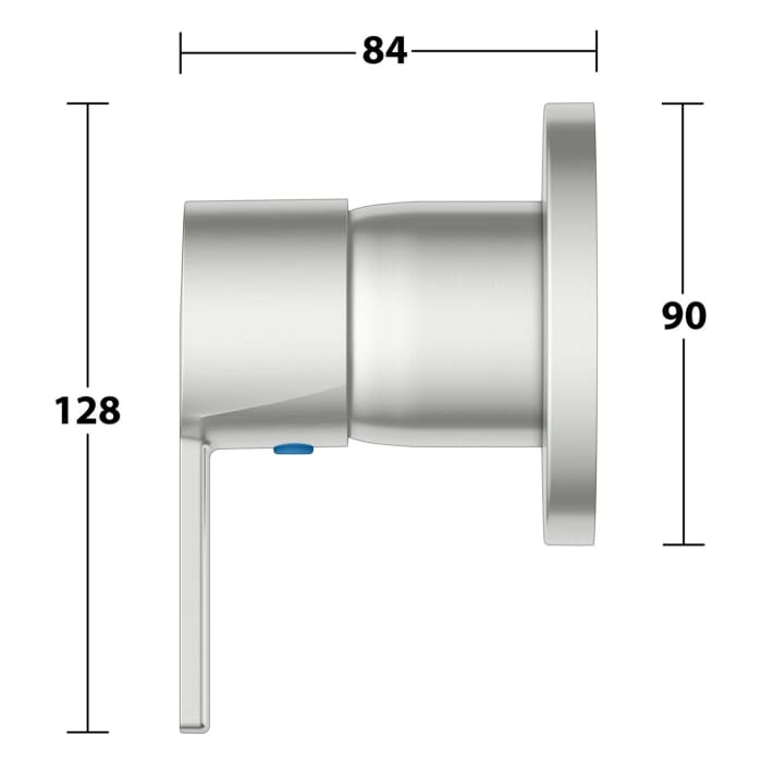 Keuco Plan Blue Einhebelmischer für UP Montage