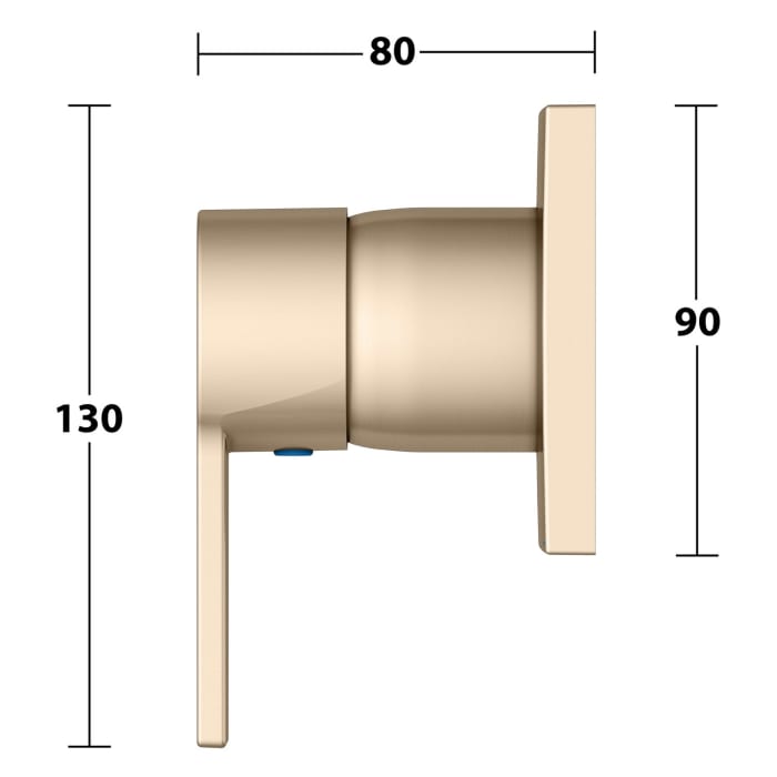 Keuco EDITION 11 Einhebelmischer Unterputz