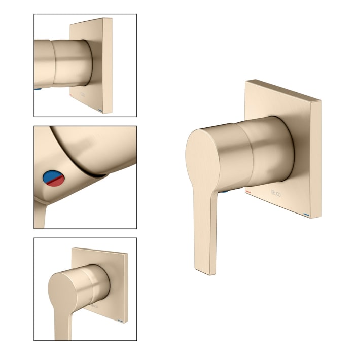 Keuco EDITION 11 Einhebelmischer Unterputz